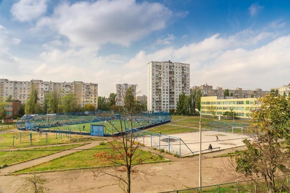 Квартира По Адресу Приозерная 8 Б Оболонь Kiev Extérieur photo
